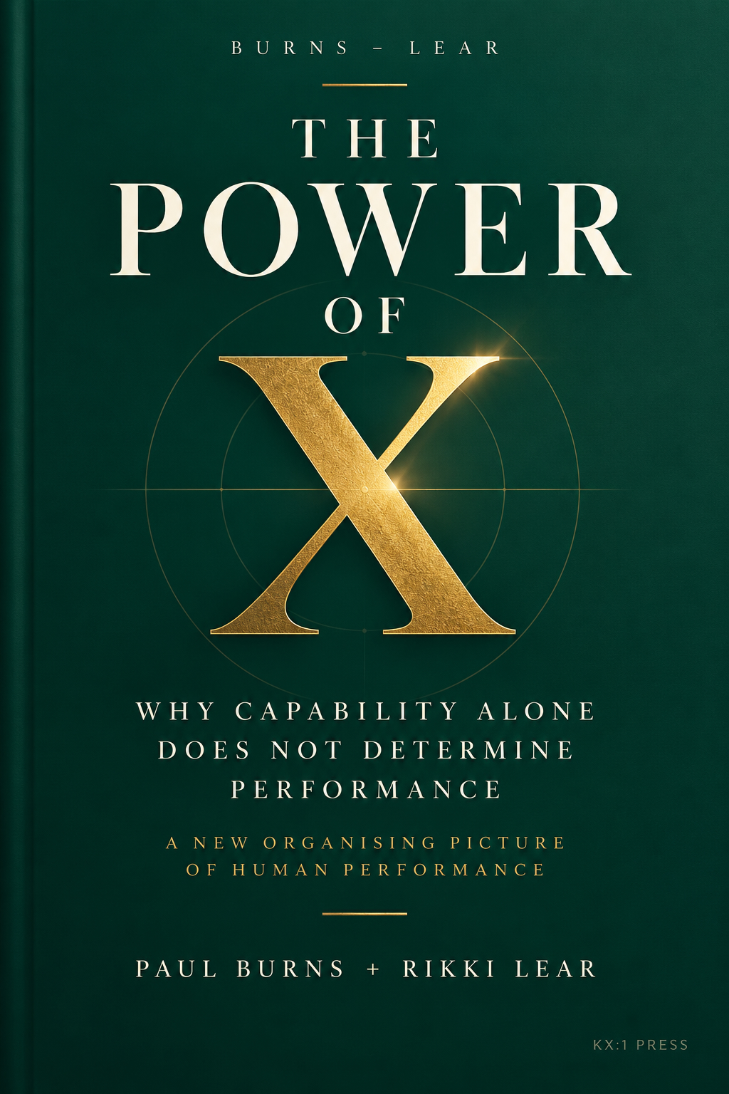 The Power of X by Paul Burns and Rikki Lear
